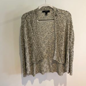 Whit and Black Cardigan